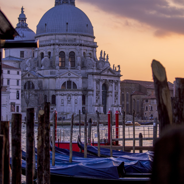 "Cathedral of Santa Maria della Salute, Venice" by Bobb Strongman - £20.00 "Cathedral of Santa Maria della Salute, Venice" stock image
