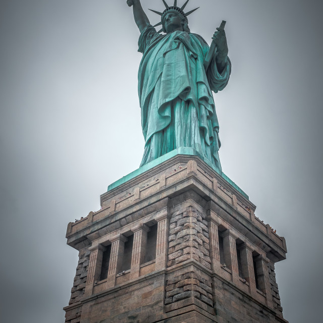 "Standing Defiant" stock image