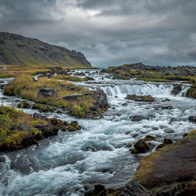 "Iceland Landscape Scene 2" stock image