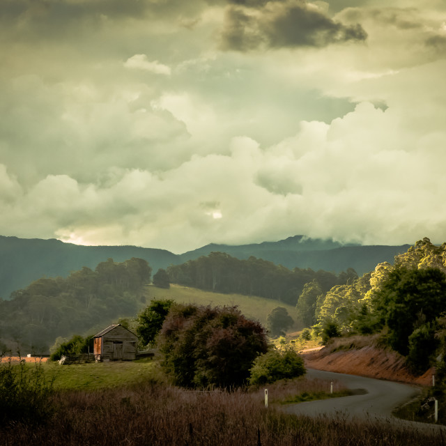 "Long and Winding Road" stock image