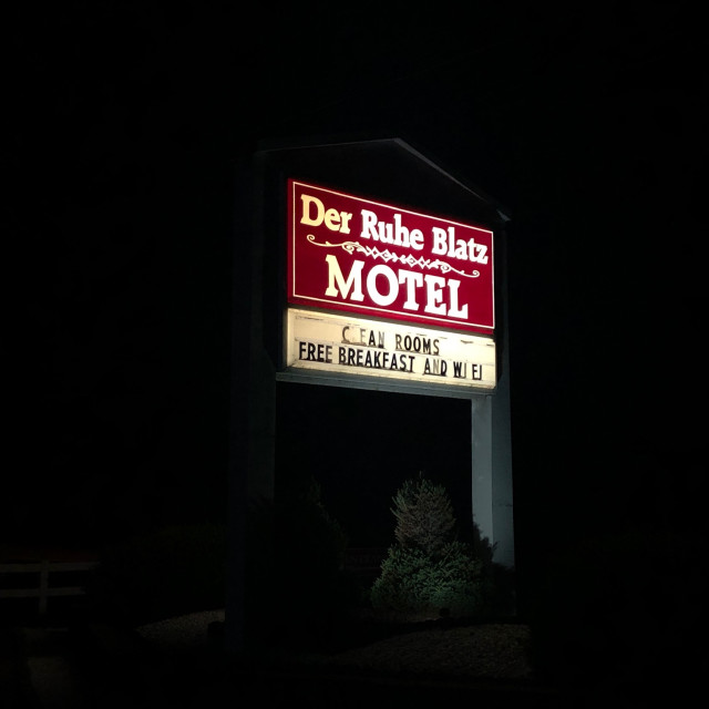 "Motel Indiana USA" stock image