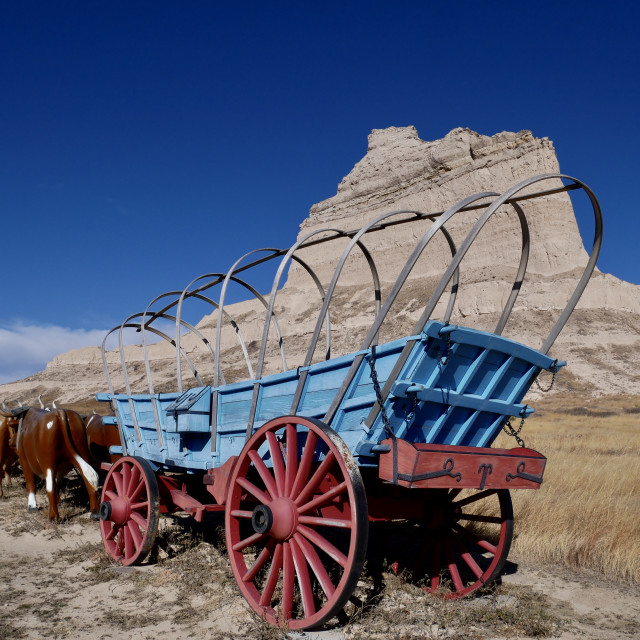 "Oregon Trail" stock image