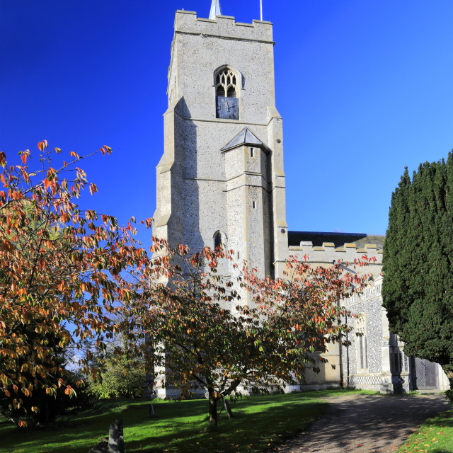 St Peter and St Pauls church, Bardwell village, Suffolk county, England
