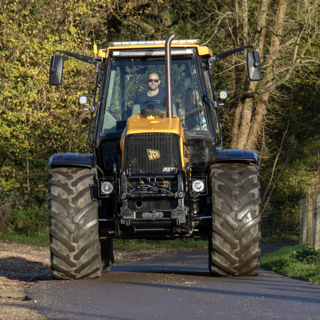 "#WillDoes KMC Tractor Run 2020" by Dorset Rural Photography - £5.00 "#WillDoes KMC Tractor Run 2020" stock image