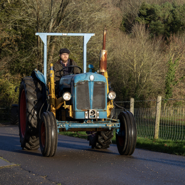 "#WillDoes KMC Tractor Run 2020" by Dorset Rural Photography - £5.00 "#WillDoes KMC Tractor Run 2020" stock image