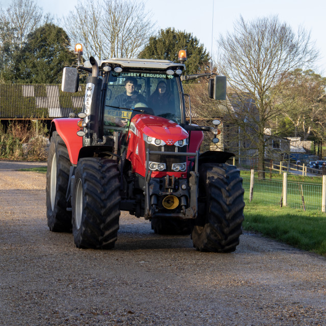 "#WillDoes KMC Tractor Run 2020" by Dorset Rural Photography - £5.00 "#WillDoes KMC Tractor Run 2020" stock image