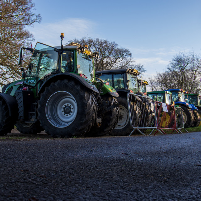 "#WillDoes KMC Tractor Run 2020" by Dorset Rural Photography - £5.00 "#WillDoes KMC Tractor Run 2020" stock image