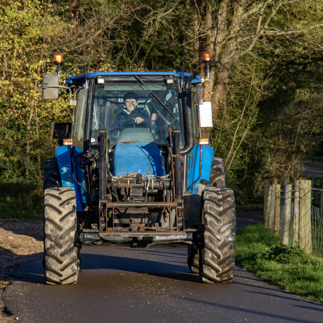 "#WillDoes KMC Tractor Run 2020" by Dorset Rural Photography - £5.00 "#WillDoes KMC Tractor Run 2020" stock image