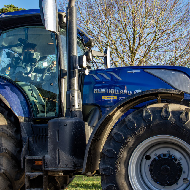 "#WillDoes KMC Tractor Run 2020" by Dorset Rural Photography - £5.00 "#WillDoes KMC Tractor Run 2020" stock image