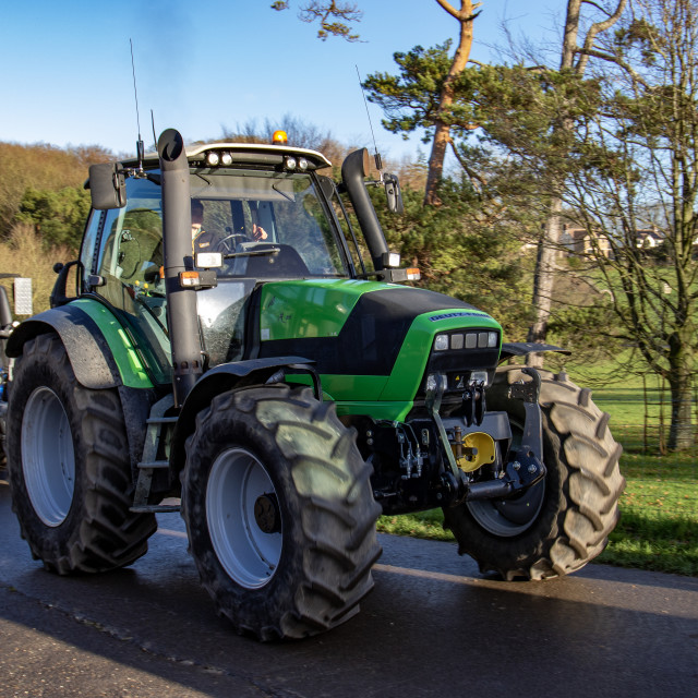 "#WillDoes KMC Tractor Run 2020" by Dorset Rural Photography - £5.00 "#WillDoes KMC Tractor Run 2020" stock image