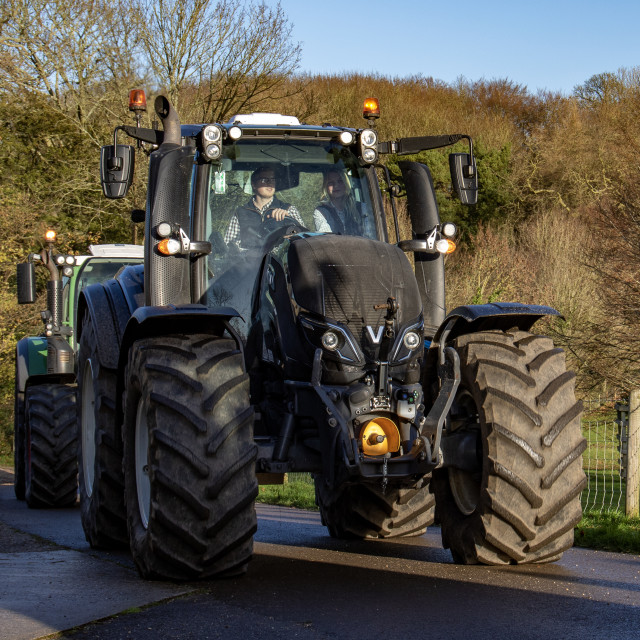 "#WillDoes KMC Tractor Run 2020" by Dorset Rural Photography - £5.00 "#WillDoes KMC Tractor Run 2020" stock image