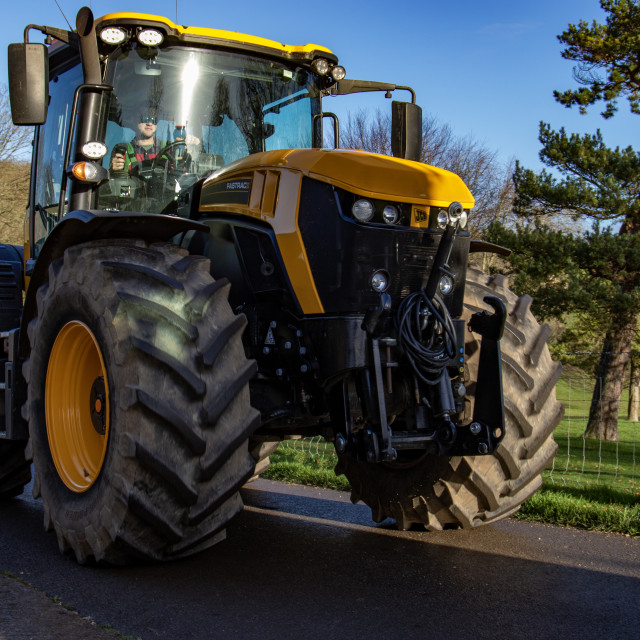 "#WillDoes KMC Tractor Run 2020" by Dorset Rural Photography - £5.00 "#WillDoes KMC Tractor Run 2020" stock image