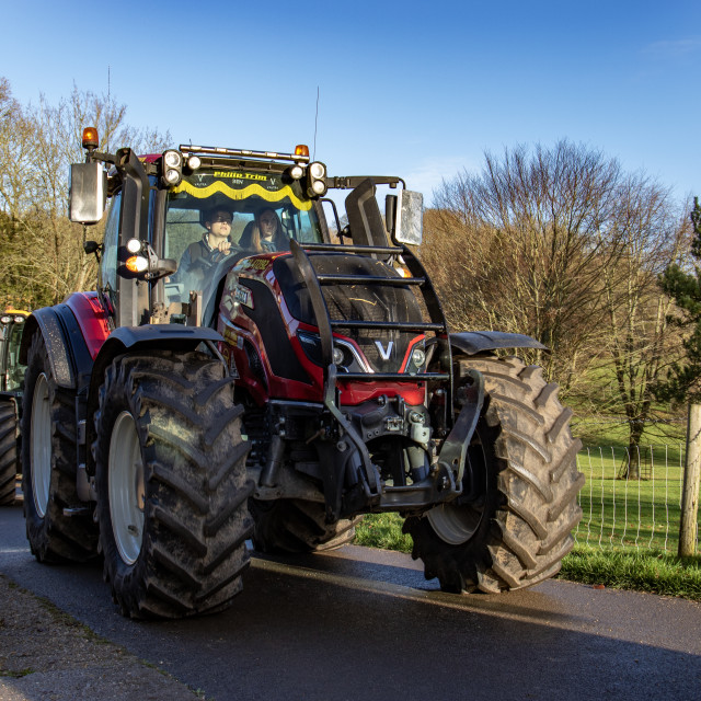"#WillDoes KMC Tractor Run 2020" by Dorset Rural Photography - £5.00 "#WillDoes KMC Tractor Run 2020" stock image
