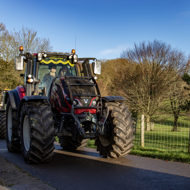 "#WillDoes KMC Tractor Run 2020" by Dorset Rural Photography - £5.00 "#WillDoes KMC Tractor Run 2020" stock image