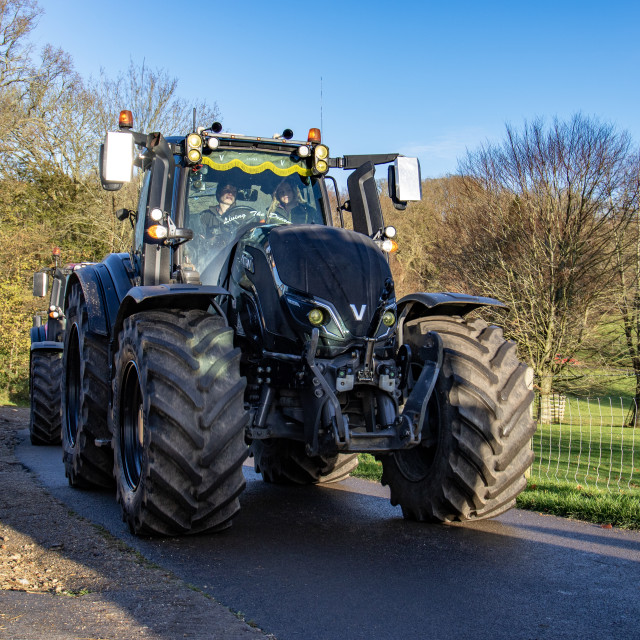 "#WillDoes KMC Tractor Run 2020" by Dorset Rural Photography - £5.00 "#WillDoes KMC Tractor Run 2020" stock image