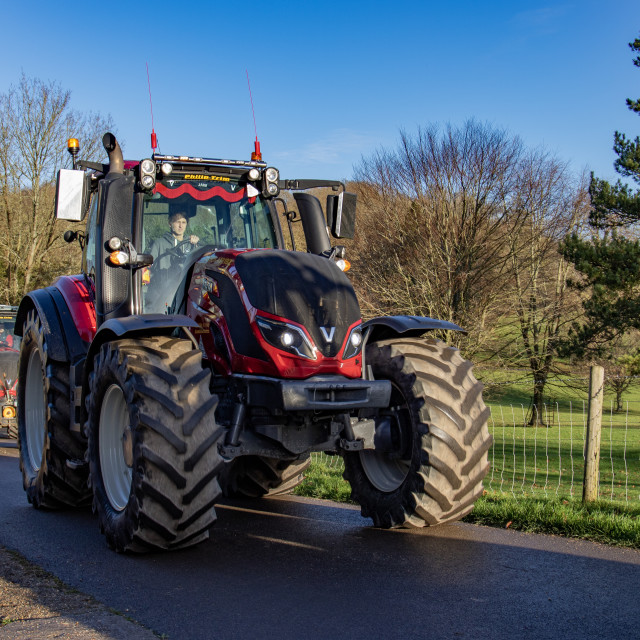 "#WillDoes KMC Tractor Run 2020" by Dorset Rural Photography - £5.00 "#WillDoes KMC Tractor Run 2020" stock image