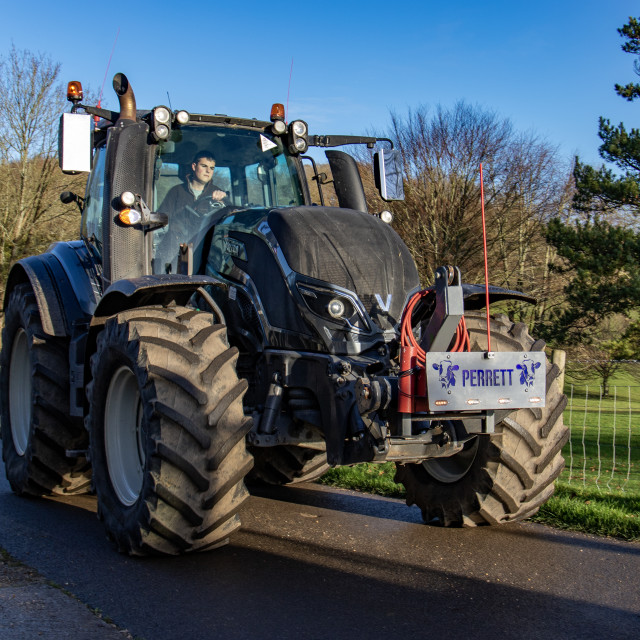 "#WillDoes KMC Tractor Run 2020" by Dorset Rural Photography - £5.00 "#WillDoes KMC Tractor Run 2020" stock image