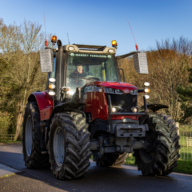 "#WillDoes KMC Tractor Run 2020" by Dorset Rural Photography - £5.00 "#WillDoes KMC Tractor Run 2020" stock image