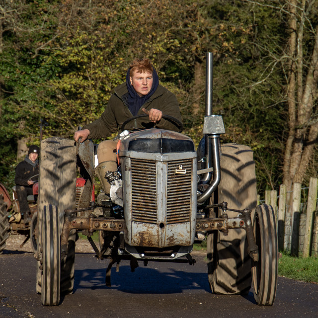 "#WillDoes KMC Tractor Run 2020" by Dorset Rural Photography - £5.00 "#WillDoes KMC Tractor Run 2020" stock image