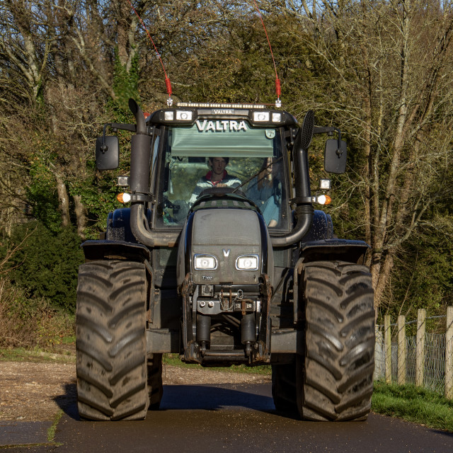 "#WillDoes KMC Tractor Run 2020" by Dorset Rural Photography - £5.00 "#WillDoes KMC Tractor Run 2020" stock image