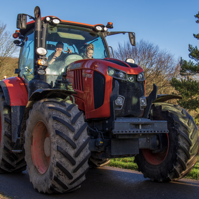 "#WillDoes KMC Tractor Run 2020" by Dorset Rural Photography - £5.00 "#WillDoes KMC Tractor Run 2020" stock image