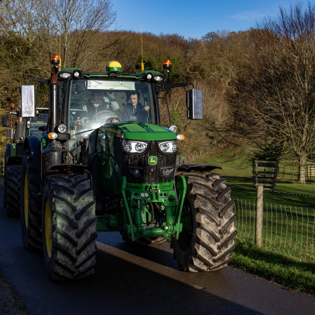 "#WillDoes KMC Tractor Run 2020" by Dorset Rural Photography - £5.00 "#WillDoes KMC Tractor Run 2020" stock image