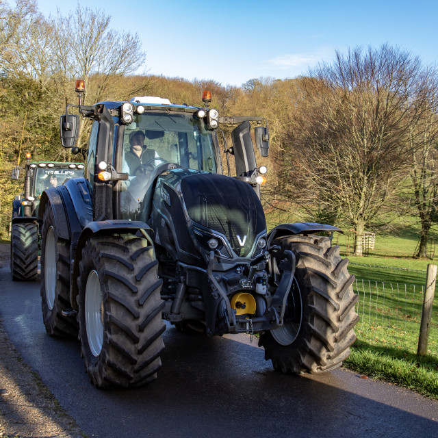 "#WillDoes KMC Tractor Run 2020" by Dorset Rural Photography - £5.00 "#WillDoes KMC Tractor Run 2020" stock image