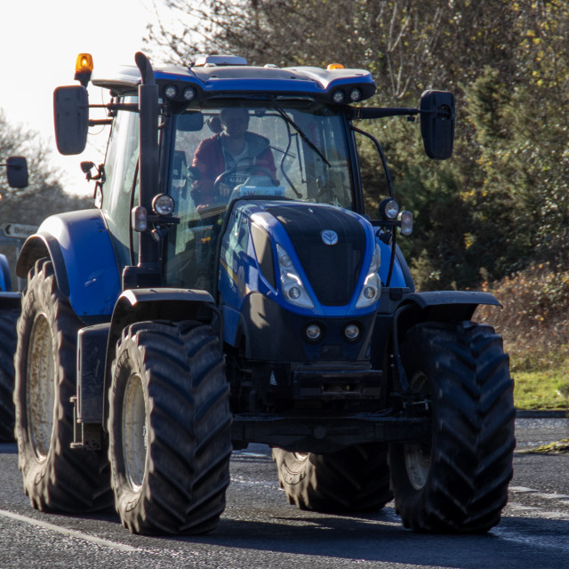 "#WillDoes KMC Tractor Run 2020" by Dorset Rural Photography - £5.00 "#WillDoes KMC Tractor Run 2020" stock image