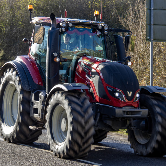 "#WillDoes KMC Tractor Run 2020" by Dorset Rural Photography - £5.00 "#WillDoes KMC Tractor Run 2020" stock image
