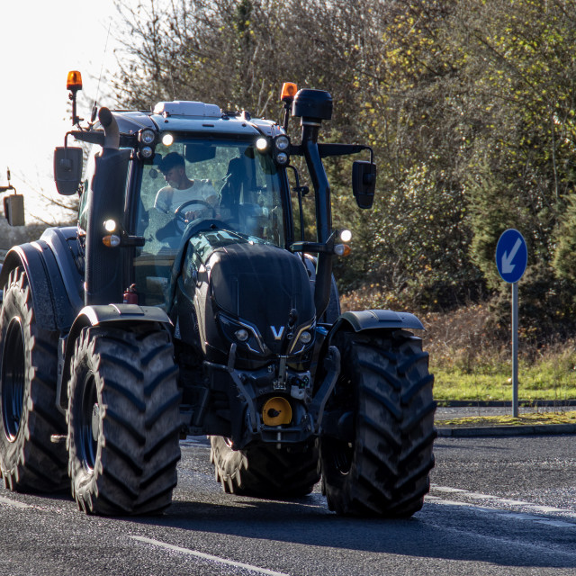 "#WillDoes KMC Tractor Run 2020" by Dorset Rural Photography - £5.00 "#WillDoes KMC Tractor Run 2020" stock image