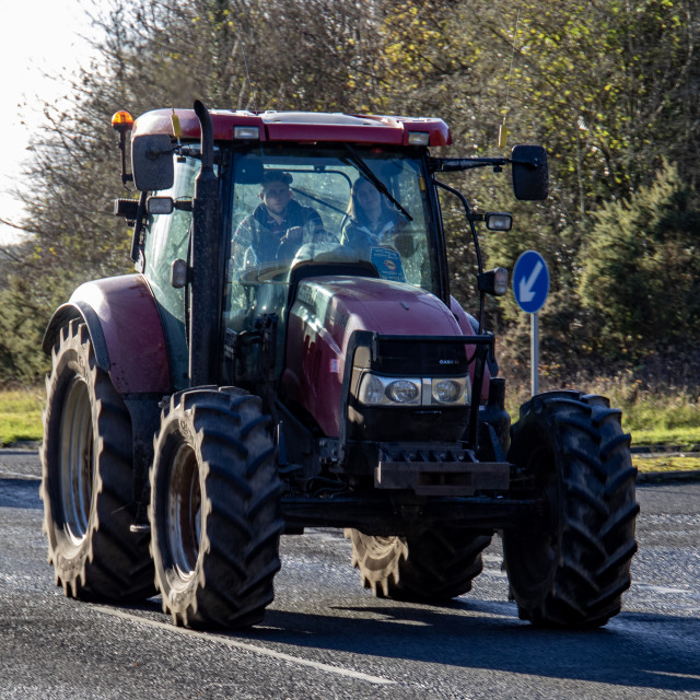"#WillDoes KMC Tractor Run 2020" by Dorset Rural Photography - £5.00 "#WillDoes KMC Tractor Run 2020" stock image