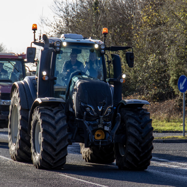 "#WillDoes KMC Tractor Run 2020" by Dorset Rural Photography - £5.00 "#WillDoes KMC Tractor Run 2020" stock image