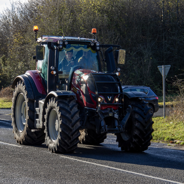 "#WillDoes KMC Tractor Run 2020" by Dorset Rural Photography - £5.00 "#WillDoes KMC Tractor Run 2020" stock image