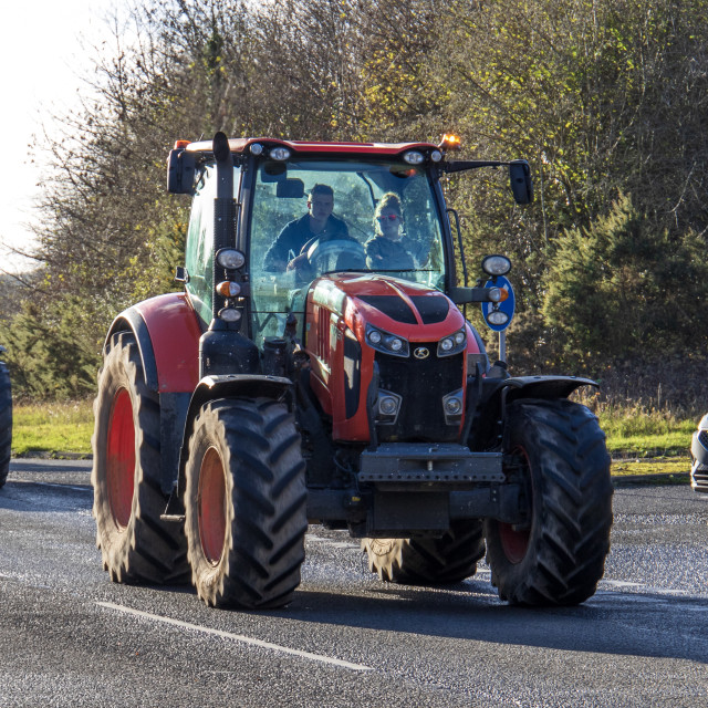 "#WillDoes KMC Tractor Run 2020" by Dorset Rural Photography - £5.00 "#WillDoes KMC Tractor Run 2020" stock image