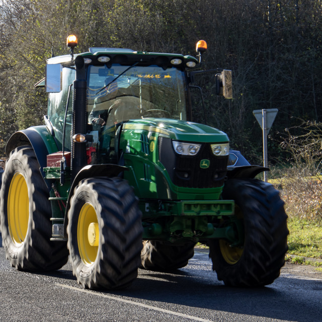 "#WillDoes KMC Tractor Run 2020" by Dorset Rural Photography - £5.00 "#WillDoes KMC Tractor Run 2020" stock image