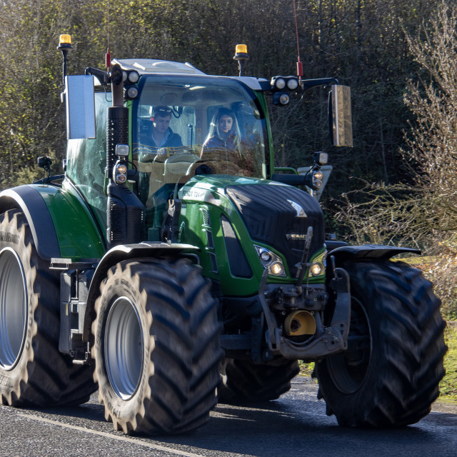 "#WillDoes KMC Tractor Run 2020" by Dorset Rural Photography - £5.00 "#WillDoes KMC Tractor Run 2020" stock image