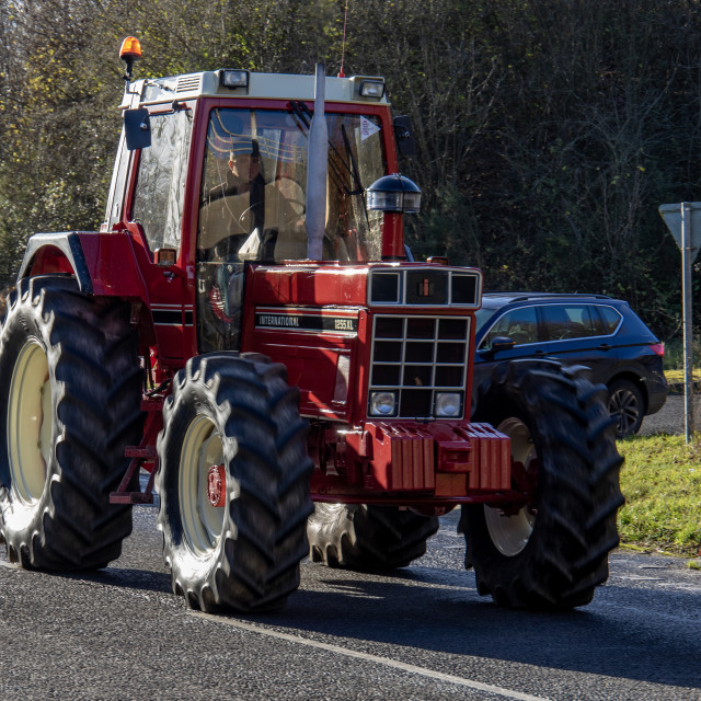 "#WillDoes KMC Tractor Run 2020" by Dorset Rural Photography - £5.00 "#WillDoes KMC Tractor Run 2020" stock image