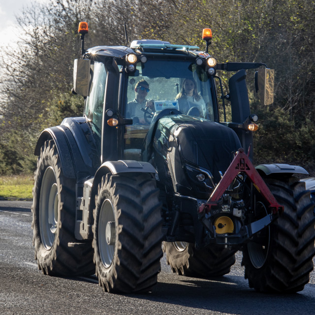 "#WillDoes KMC Tractor Run 2020" by Dorset Rural Photography - £5.00 "#WillDoes KMC Tractor Run 2020" stock image