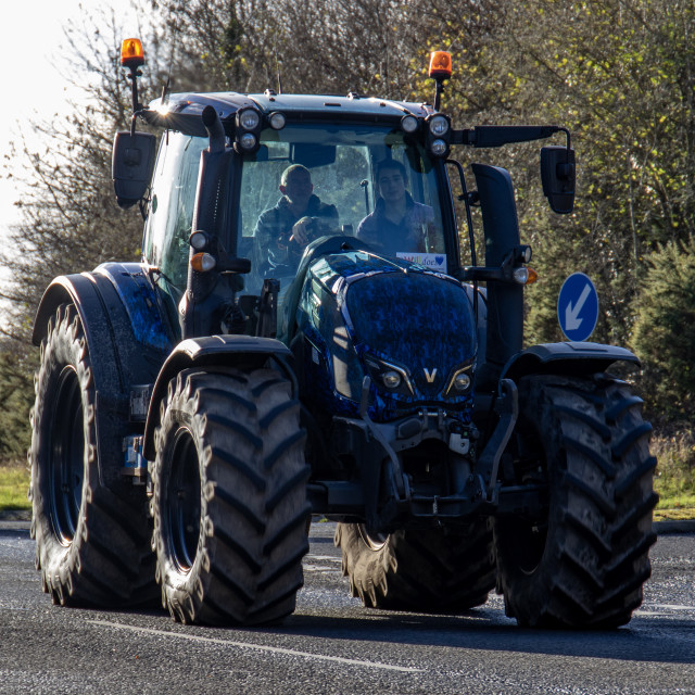 "#WillDoes KMC Tractor Run 2020" by Dorset Rural Photography - £5.00 "#WillDoes KMC Tractor Run 2020" stock image