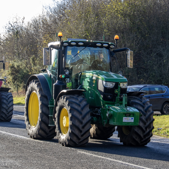 "#WillDoes KMC Tractor Run 2020" by Dorset Rural Photography - £5.00 "#WillDoes KMC Tractor Run 2020" stock image