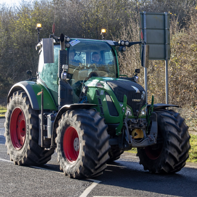"#WillDoes KMC Tractor Run 2020" by Dorset Rural Photography - £5.00 "#WillDoes KMC Tractor Run 2020" stock image