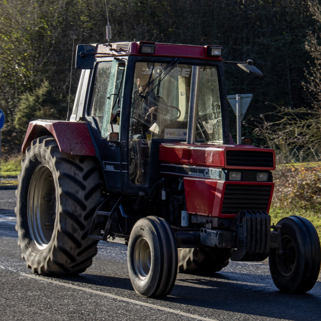 "#WillDoes KMC Tractor Run 2020" by Dorset Rural Photography - £5.00 "#WillDoes KMC Tractor Run 2020" stock image