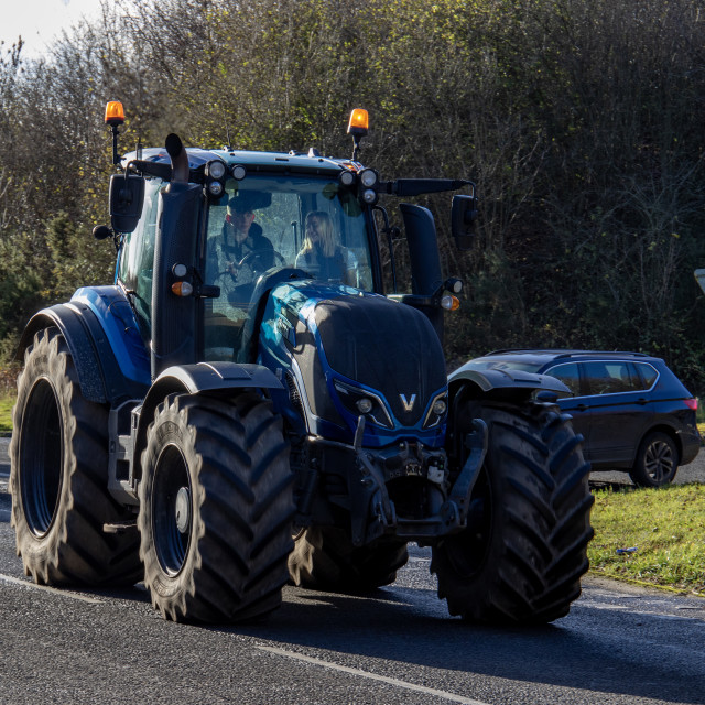 "#WillDoes KMC Tractor Run 2020" by Dorset Rural Photography - £5.00 "#WillDoes KMC Tractor Run 2020" stock image