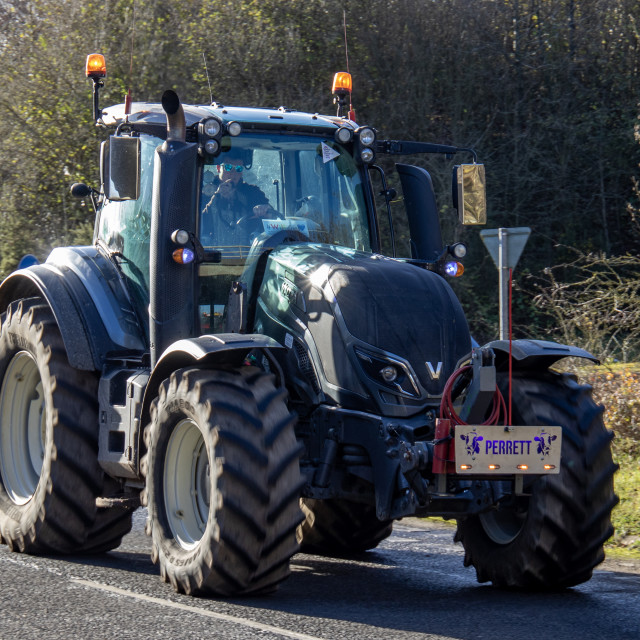"#WillDoes KMC Tractor Run 2020" by Dorset Rural Photography - £5.00 "#WillDoes KMC Tractor Run 2020" stock image