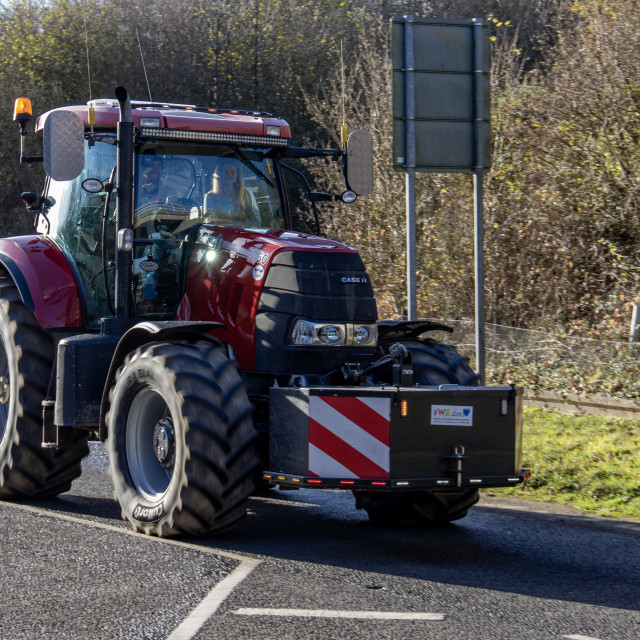 "#WillDoes KMC Tractor Run 2020" by Dorset Rural Photography - £5.00 "#WillDoes KMC Tractor Run 2020" stock image