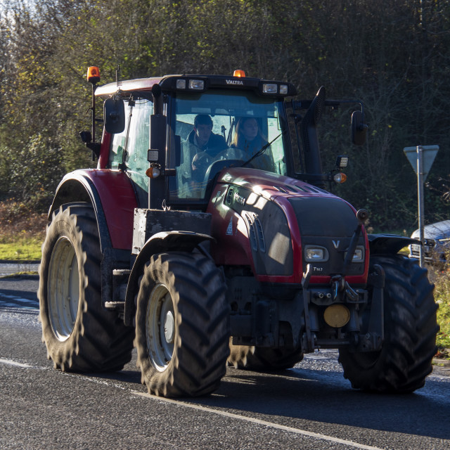 "#WillDoes KMC Tractor Run 2020" by Dorset Rural Photography - £5.00 "#WillDoes KMC Tractor Run 2020" stock image