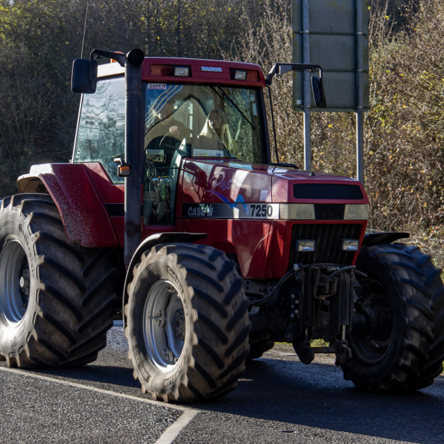 "#WillDoes KMC Tractor Run 2020" stock image
