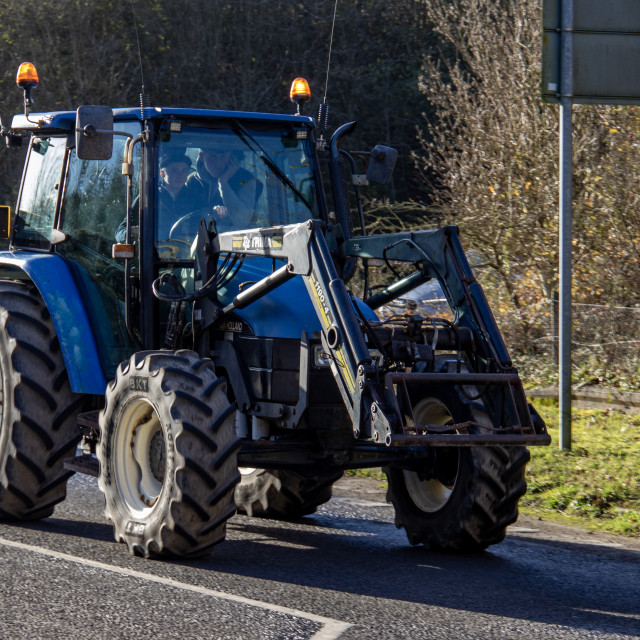 "#WillDoes KMC Tractor Run 2020" by Dorset Rural Photography - £5.00 "#WillDoes KMC Tractor Run 2020" stock image