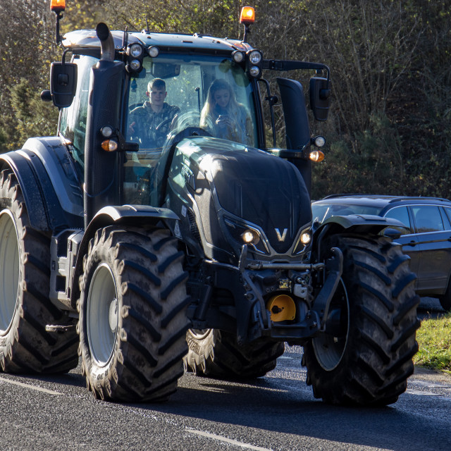 "#WillDoes KMC Tractor Run 2020" by Dorset Rural Photography - £5.00 "#WillDoes KMC Tractor Run 2020" stock image