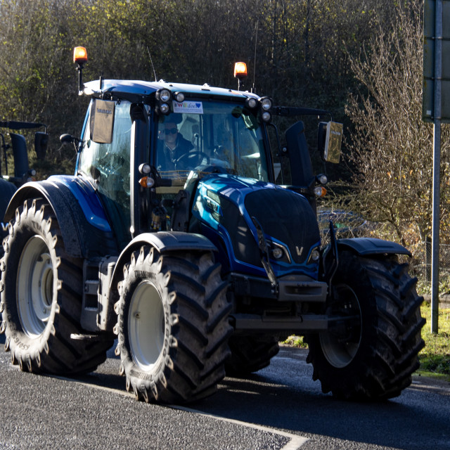 "#WillDoes KMC Tractor Run 2020" by Dorset Rural Photography - £5.00 "#WillDoes KMC Tractor Run 2020" stock image
